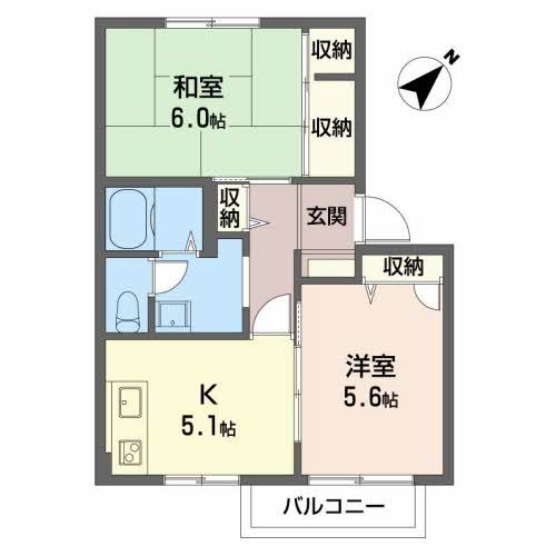 度会郡玉城町世古のアパートの間取り