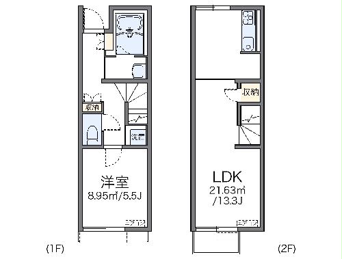 レオネクストクレール住吉IIの間取り