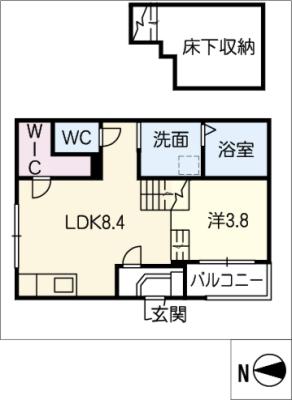 Ｊｓｔａｇｅ　鳴海の間取り