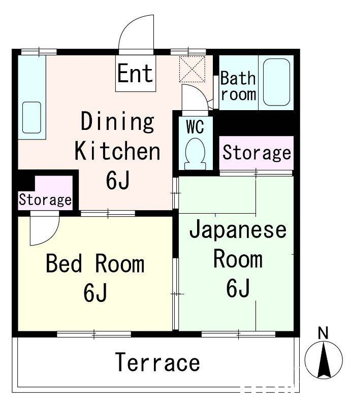 第一フラワーハイツの間取り