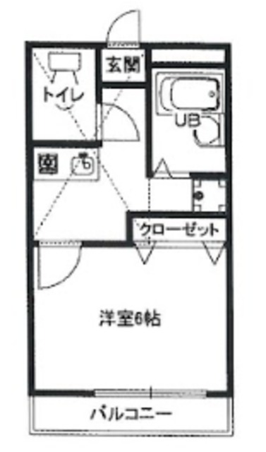 ハイツ市川の間取り