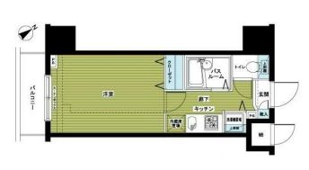 トーシンフェニックス新横濱イクシールの間取り