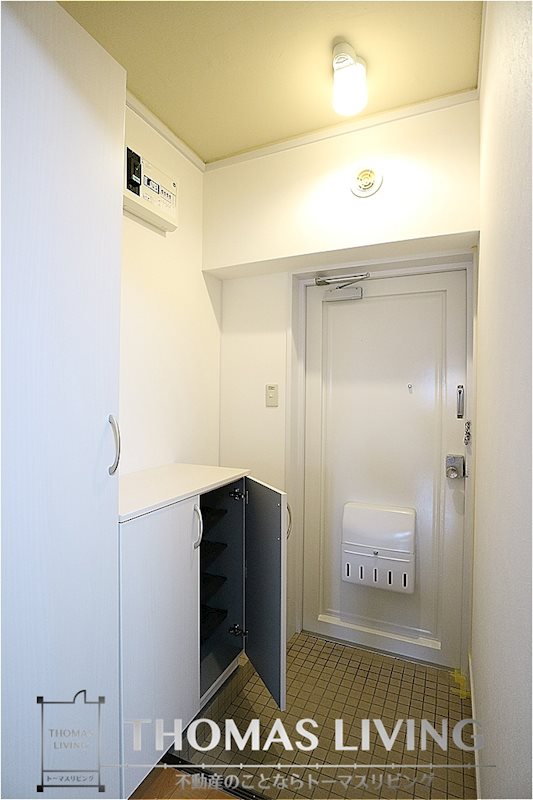 玄関　大容量のシューズボックス付きです。