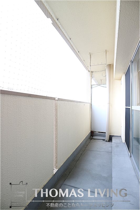 バルコニー　日当たり良好です。