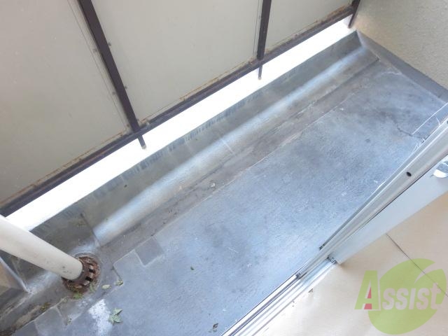 バルコニー　光と風を享受するバルコニー