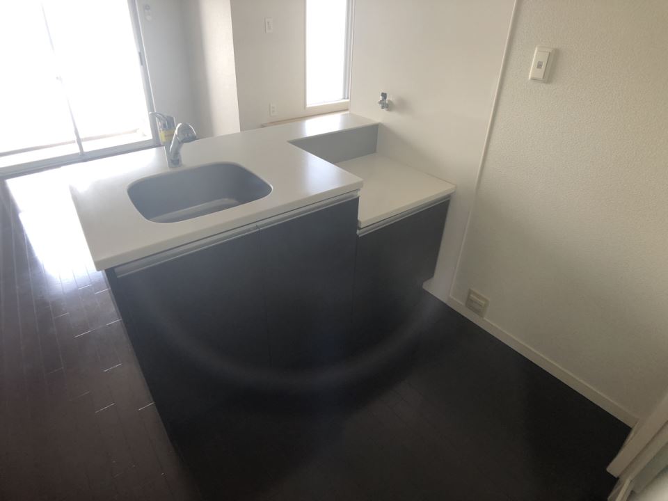 キッチン　対面式キッチンです