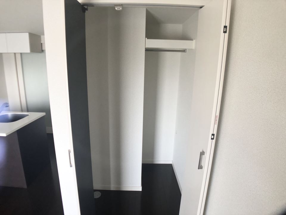 収納　奥行きのある収納です