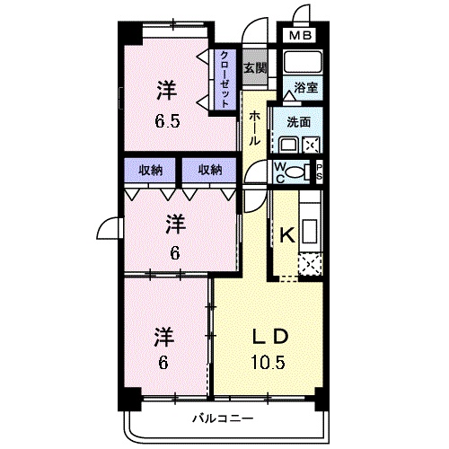イルマーレの間取り