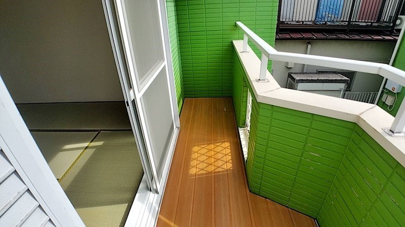 バルコニー　他号室写真