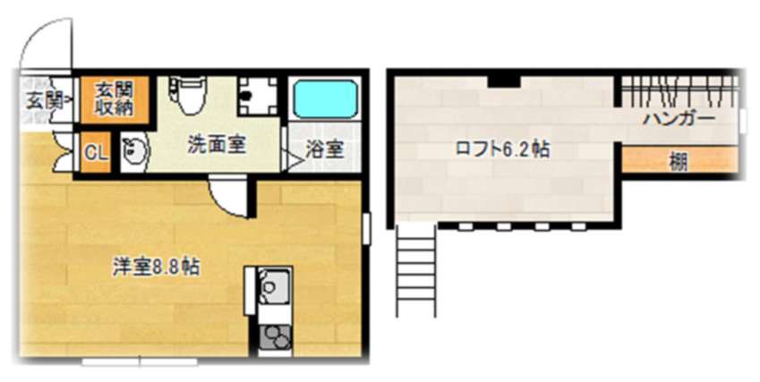 ＭａＭａｉｓｏｎ北六甲の間取り