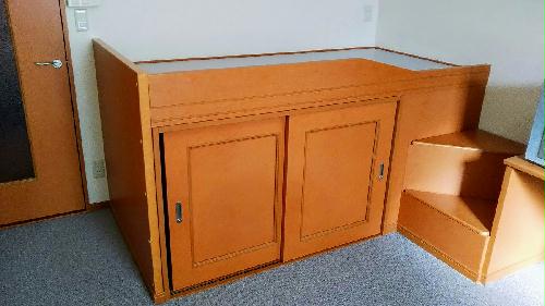 その他　収納付きベット