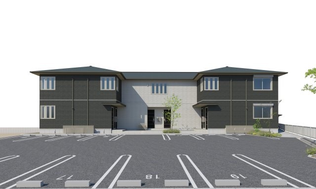 建物外観　完成予想図