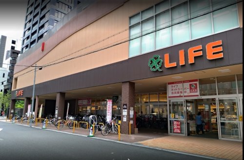 スーパー　ライフ 堺筋本町店（スーパー）まで418m