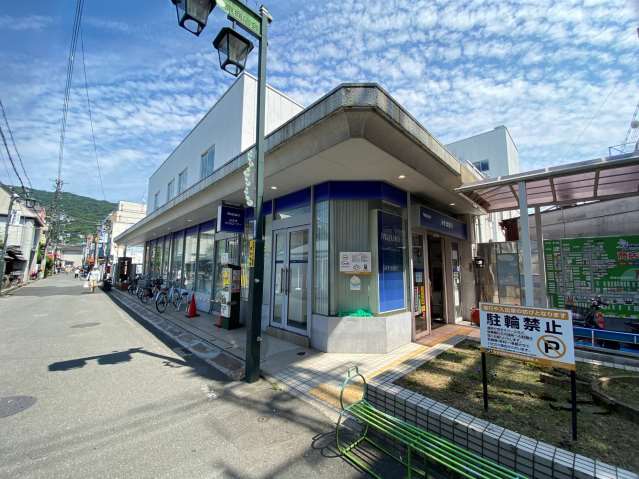 銀行　（株）みずほ銀行／枚岡支店（銀行）まで587m