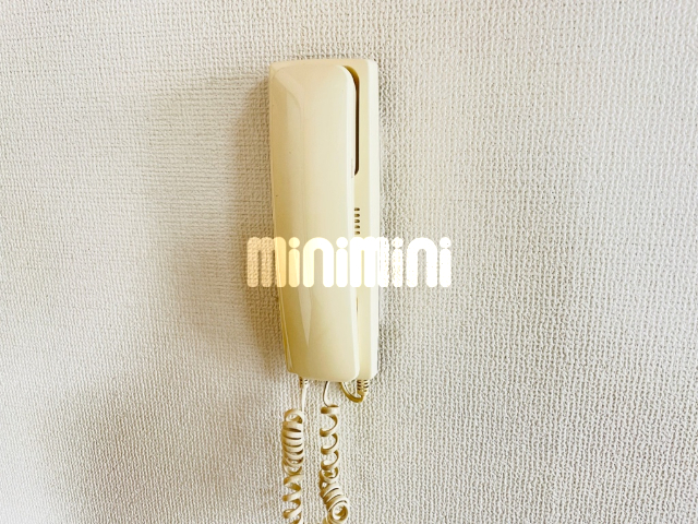 セキュリティ　インターホン付いてます。