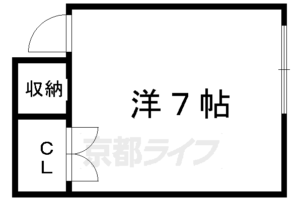 コーポ満田の間取り写真