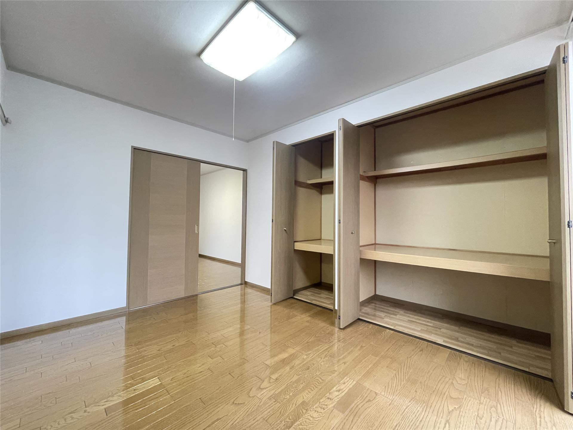 収納　大きなクローゼット収納があります！