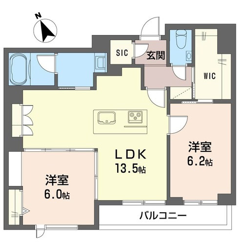 ルシオルの間取り