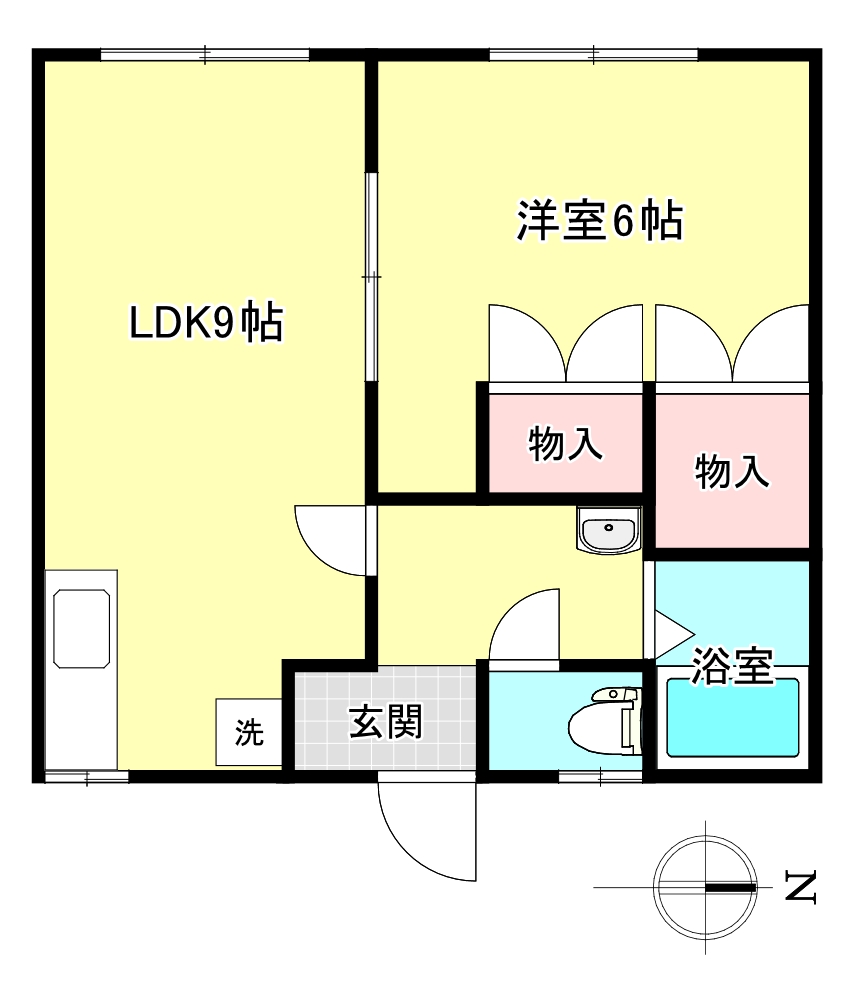 コーポTakaA_間取り_0