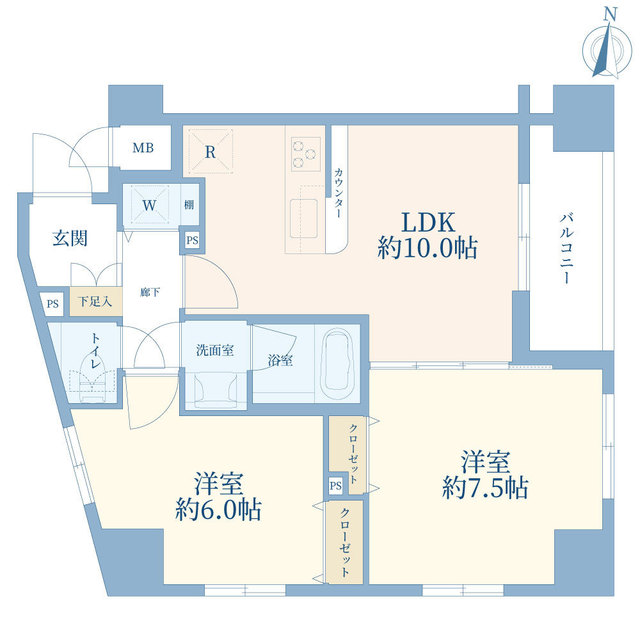 プレサンス本駒込アカデミアの間取り