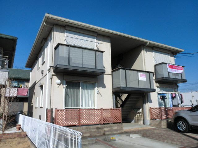 建物外観　全部屋角部屋です