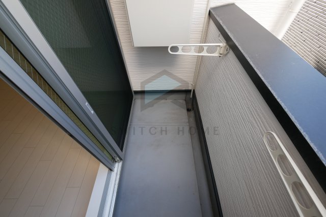 バルコニー　広々としたバルコニーです