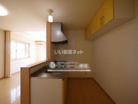 リゾート三日月 A棟のキッチン写真