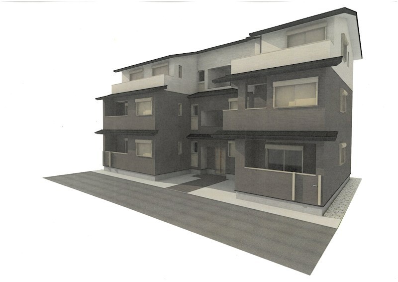 建物外観　完成イメージ図