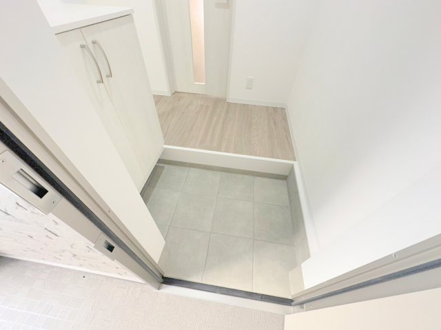 玄関　シンプルで使いやすい玄関です