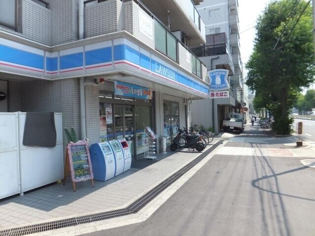 コンビニ　ローソン東中本3丁目店（コンビニ）まで344m