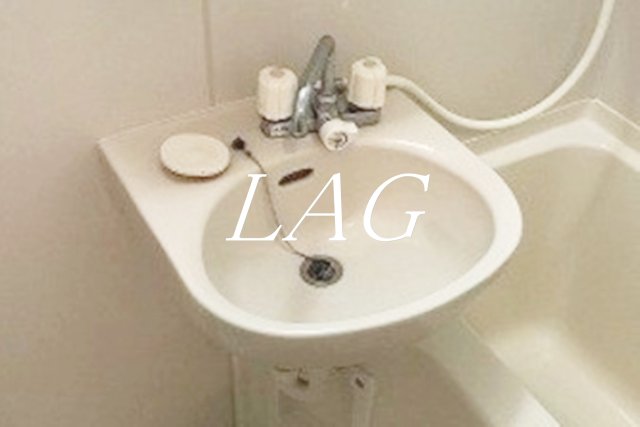 洗面設備　洗面台です。