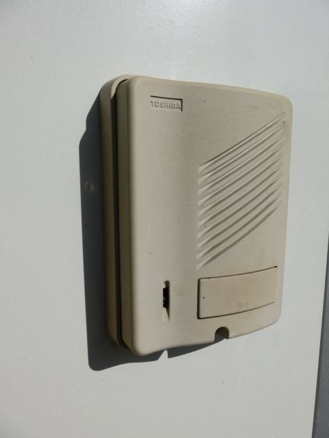 セキュリティ　インターホン付き