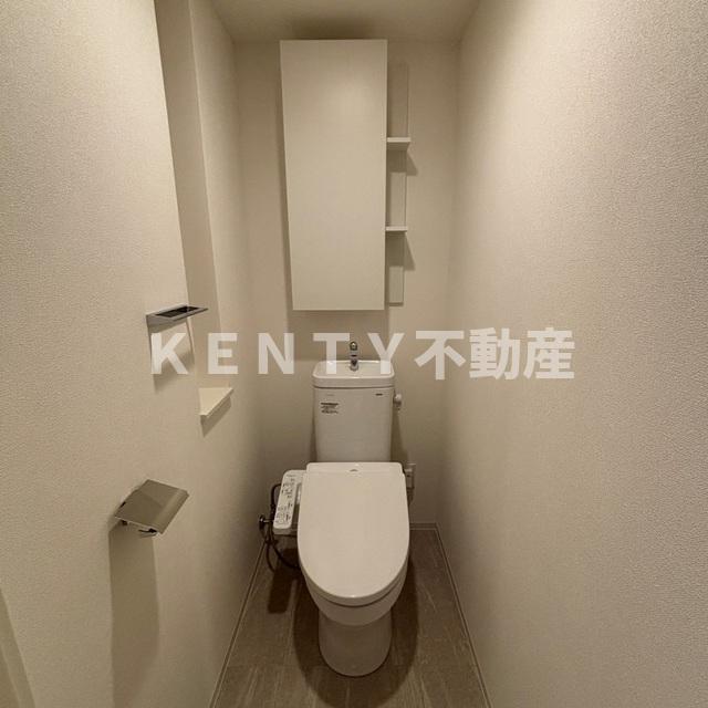 トイレ　ゆったりとした空間のトイレです