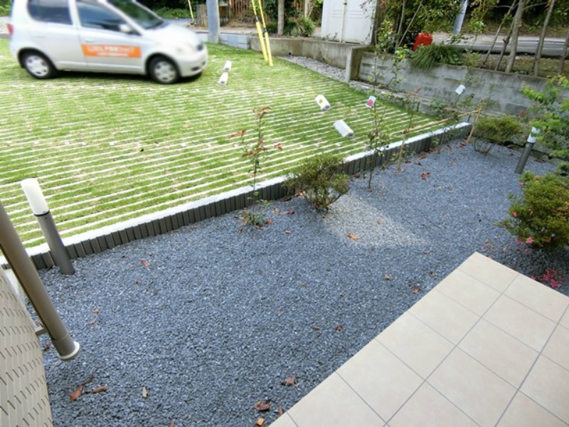 庭　図面と現状に相違がある場合には現状を優先