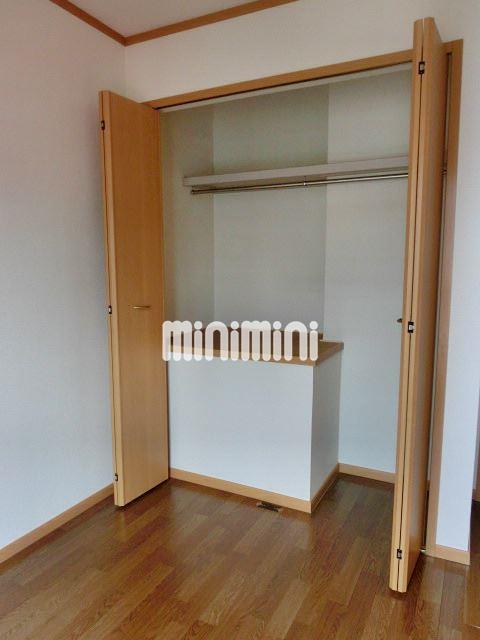 収納　大容量のスペースがあるクローゼット。