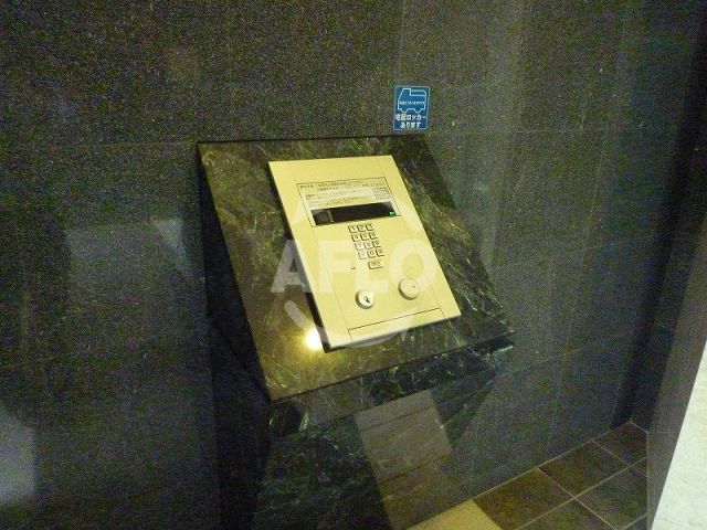 セキュリティ　CASSIA難波（カッシア難波）　オートロック