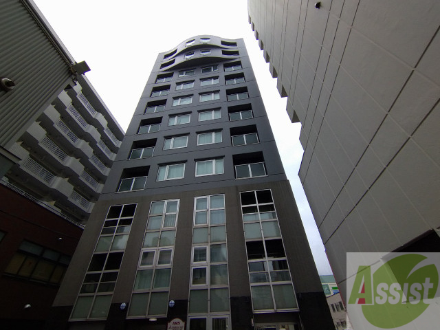 建物外観　札幌市北区北２３条西「アムスアベニュー２４」