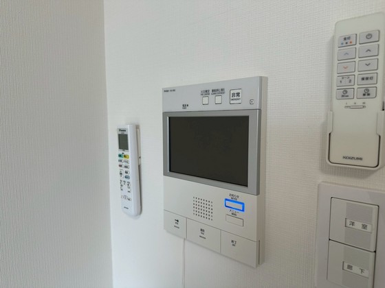 セキュリティ　※別部屋の写真です