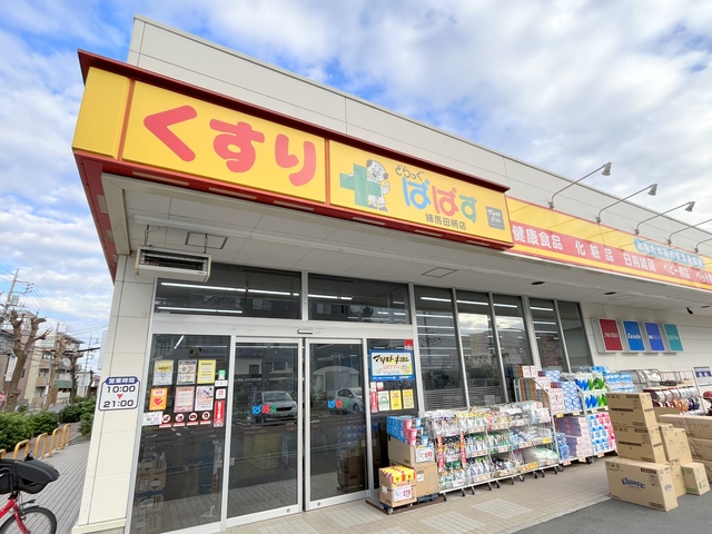 ドラックストア　どらっぐぱぱす練馬田柄店（ドラッグストア）まで550m