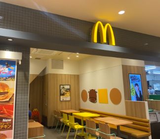 飲食店　マクドナルドKAMEIDOCLOCK店（飲食店）まで347m