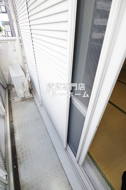 バルコニー　風通しの良いバルコニー！