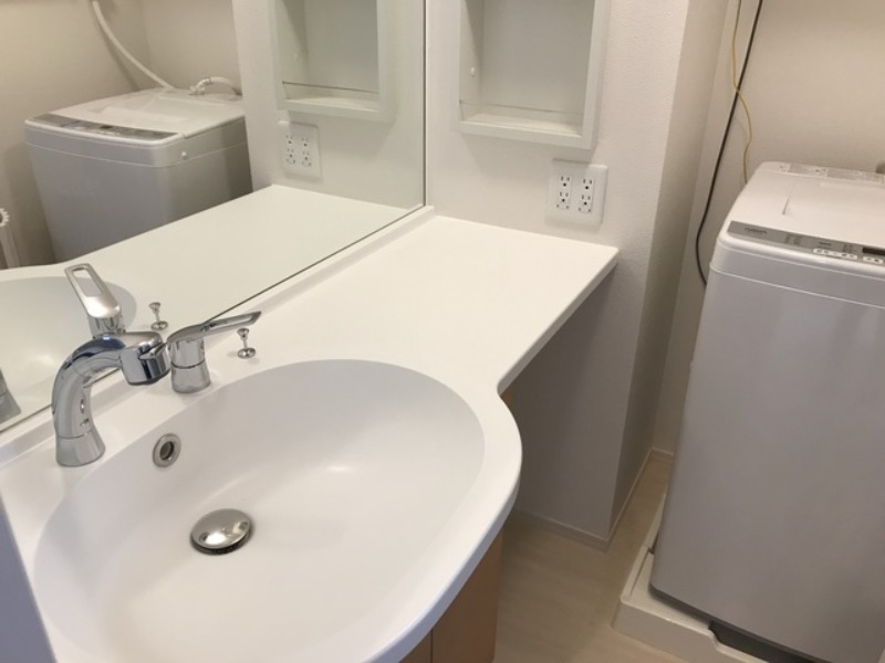 洗面設備　図面と現状に相違がある場合には現状を優先