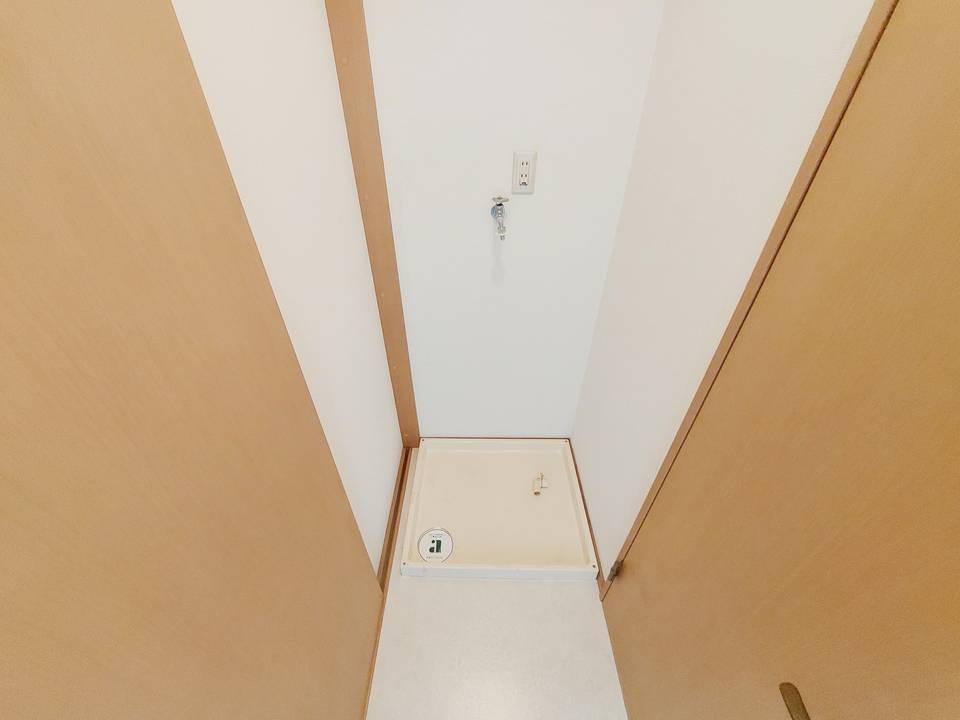 洗面設備　洗濯機置場