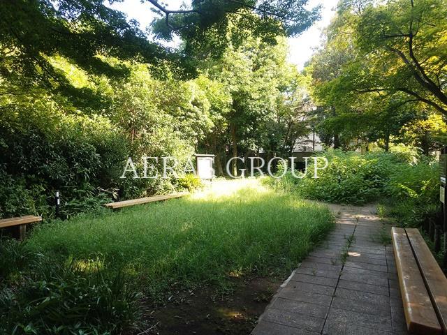公園　中野区立江原屋敷森緑地（公園）まで309m