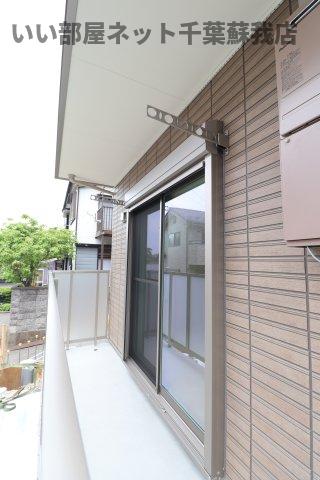 バルコニー　陽当たり良好なバルコニーです