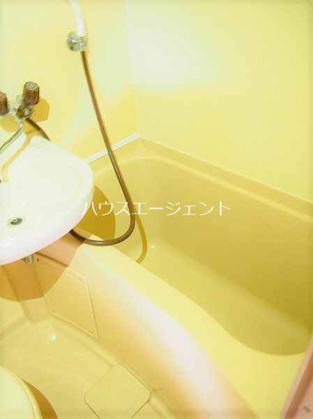 バス・シャワールーム　洗面台付きのお風呂です。※参考写真は別号室です。