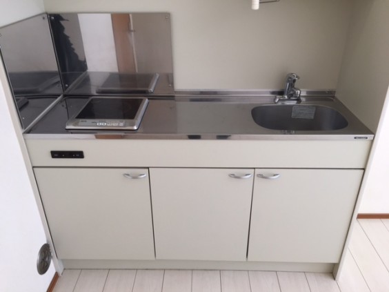 キッチン　参考写真　1口IHシステムキッチン