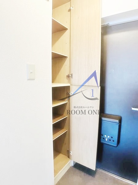 収納　玄関収納です。