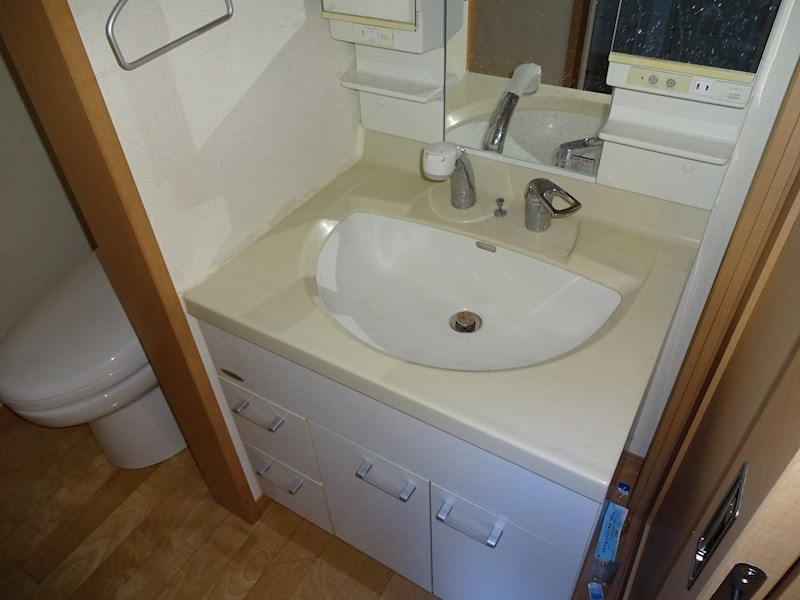 洗面設備　※他号室の参考写真となります