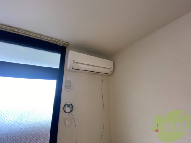 その他設備　エアコン設備、夏は涼しく、冬は暖かいですね！